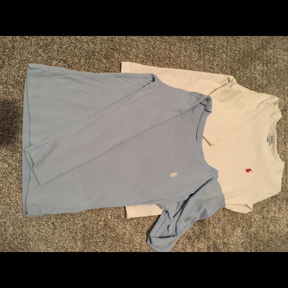 Girls Ralph Lauren Polo long sleeve shirts